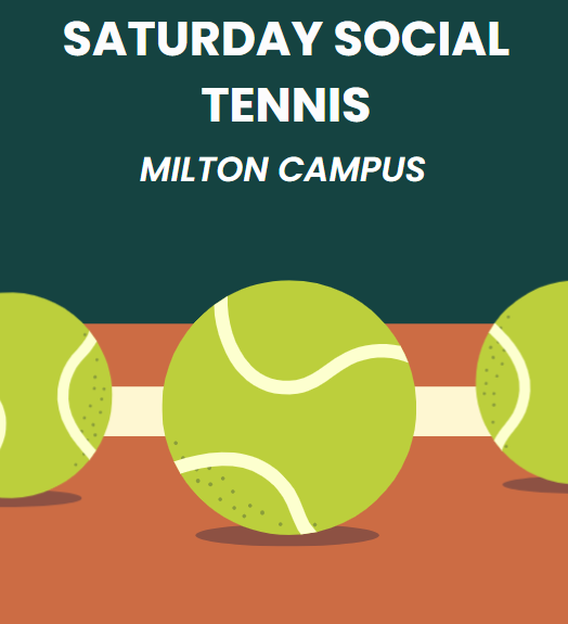 Saturday Social Tennis | Milton | - Fall 2026