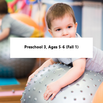 Preschool Gymnastics 3 (Fall 1) - FA26