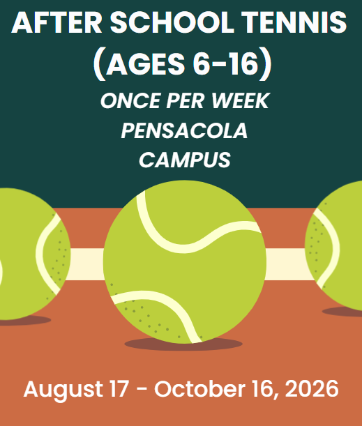 After School Tennis | Once per Week | Pensacola - Fall 2026