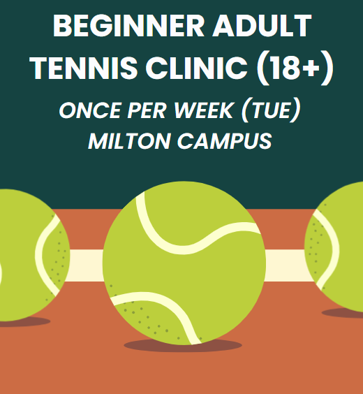 Beginner Adult Tennis Clinic | Milton | - Fall 2026