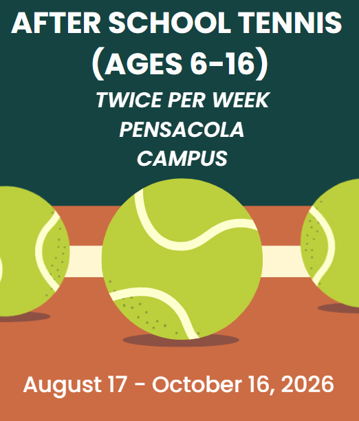 After School Tennis | Twice per Week | Pensacola - Fall 2026