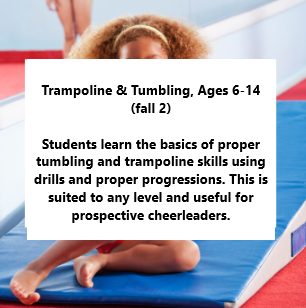 Trampoline and Tumbling (Fall 2) - FA26