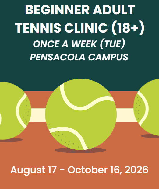 Beginner Adult Tennis Clinic | Pensacola | - Fall 2026